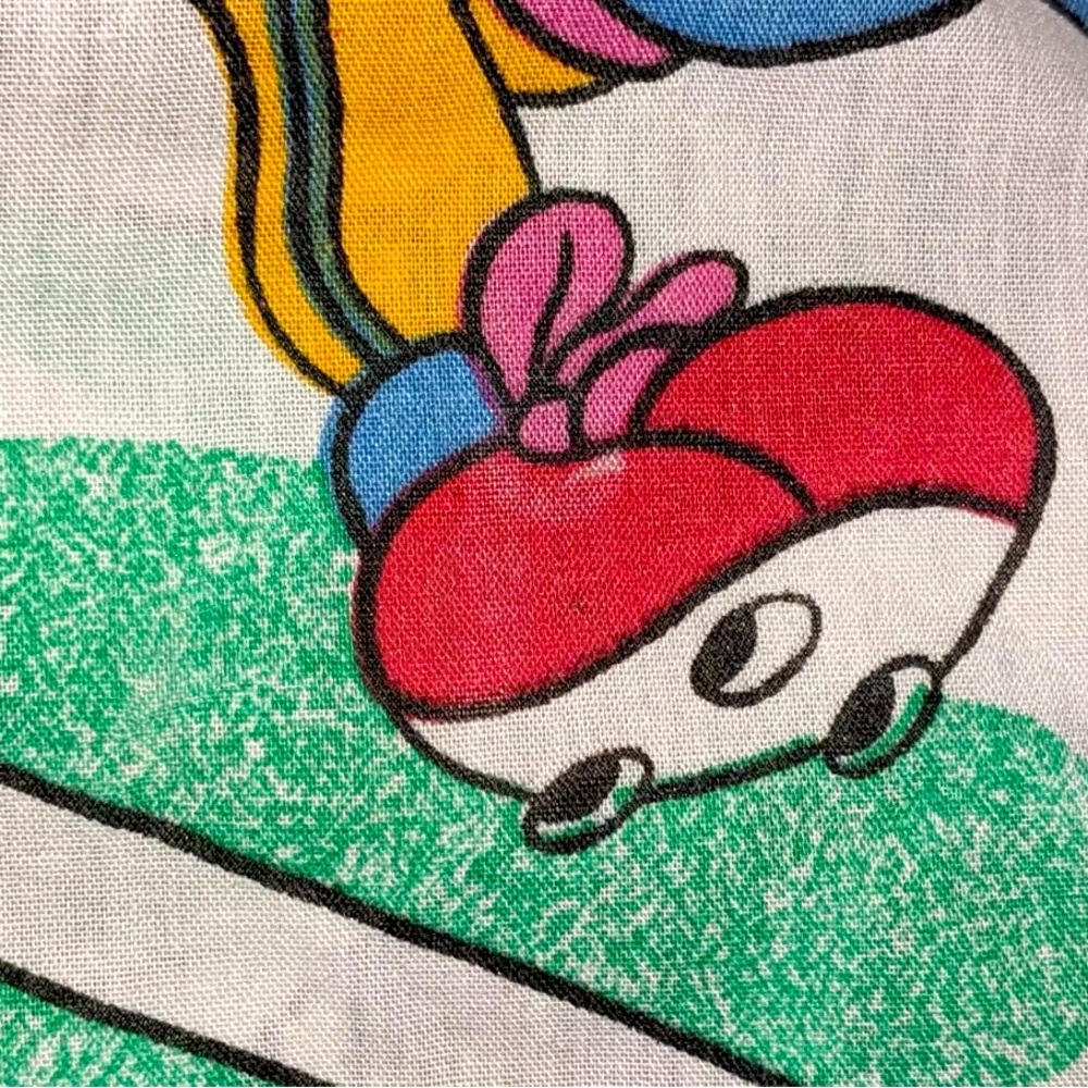 Vintage Disney Sports Mickey Twin Fitted Sheet – 90s Bedding – Rare Collectible - Picture 11 of 12
